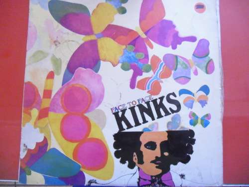 RARE!!! THE KINKS - FACE TO FACE VINYL, LP,  RECORD.